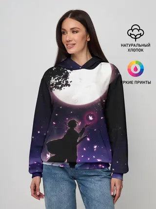 Женское худи / Шинобу Кочо Клинок демонов