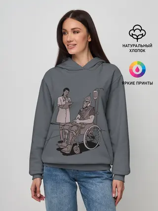 Женское худи / Стрела в колено