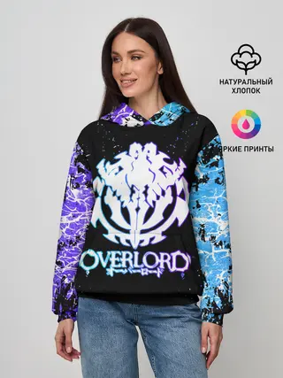 Женское худи / OVERLORD | оверлорд neon | НЕОН