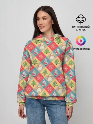Женское худи / Новогодние Праздники