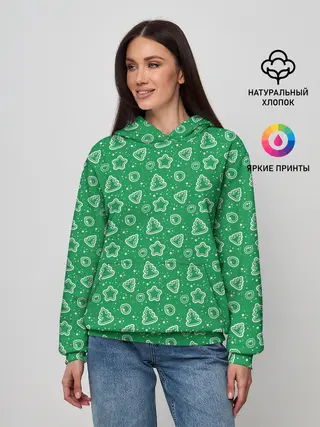 Женское худи / Ёлочки