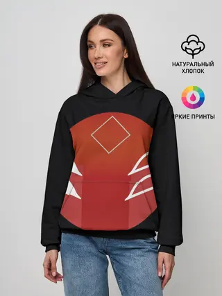 Женское худи / Японская лисица