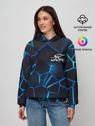 Женское худи / Ford | 3D плиты с подсветкой