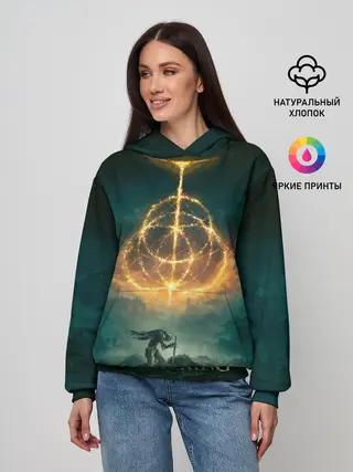 Женское худи / Elden Ring Game Art
