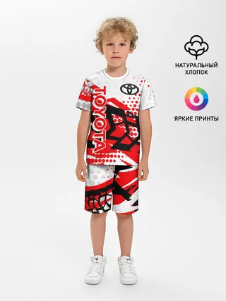 Детская пижама с шортами / Toyota
