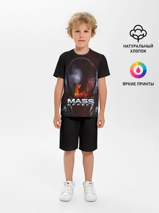 Детская пижама с шортами / MASS EFFECT