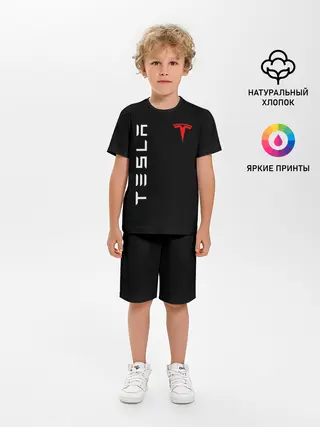 Детская пижама с шортами / TESLA