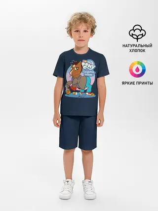 Детская пижама с шортами / Pony x Bojack
