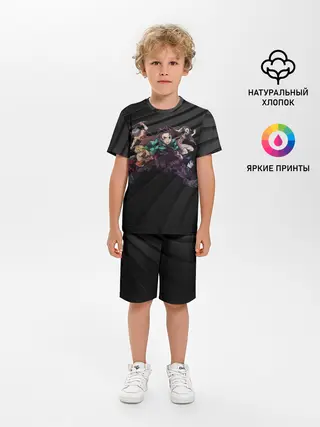 Детская пижама с шортами / Клинок, Рассекающий Демонов