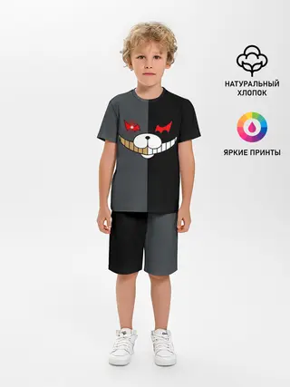 Детская пижама с шортами / KUROKUMA x MONOKUMA