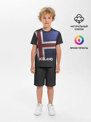 Детская пижама с шортами / Iceland