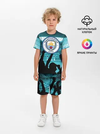 Детская пижама с шортами / Manchester City