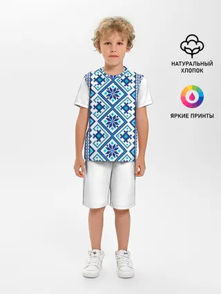 Детская пижама с шортами / русь