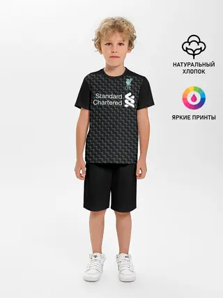 Детская пижама с шортами / Liverpool third 19-20