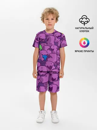 Детская пижама с шортами / ПикачушкА