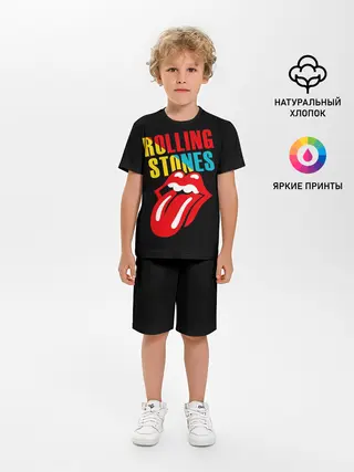 Детская пижама с шортами / Роллинг Стоунз | Rolling Stones
