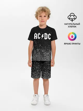 Детская пижама с шортами / AC/DC