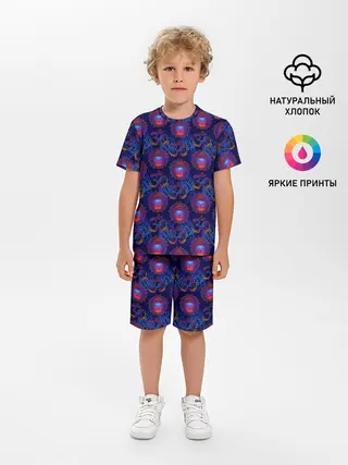 Детская пижама с шортами / Будда
