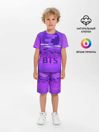 Детская пижама с шортами / BTS BAND