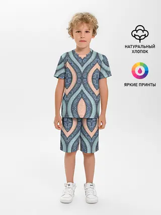 Детская пижама с шортами / Восточный орнамент