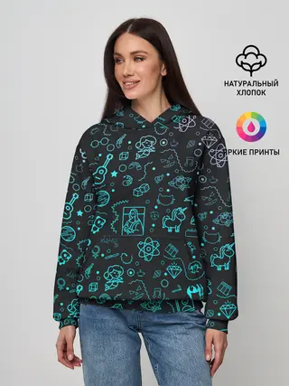 Женское худи / Наука
