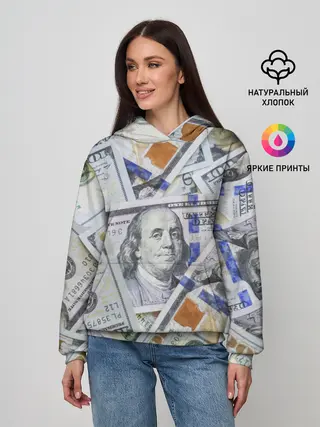 Женское худи / Доллары