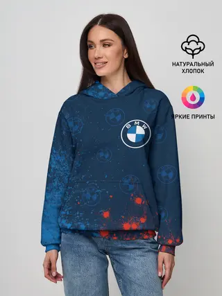 Женское худи / BMW / БМВ