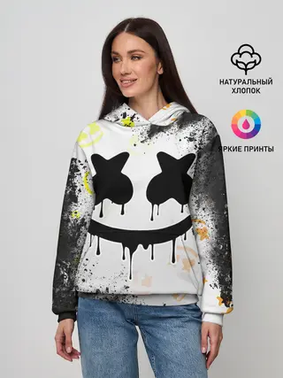 Женское худи / MARSHMELLO / МАРШМЕЛЛОУ