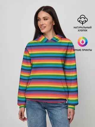 Женское худи / Радужный флаг