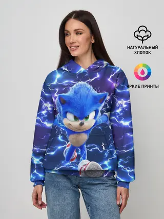 Женское худи / Sonic | Соник