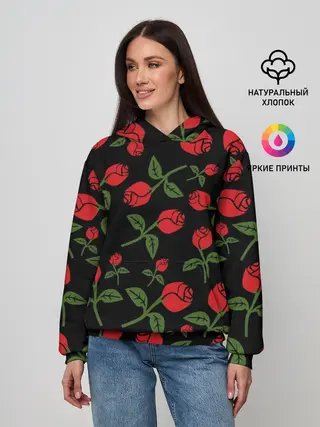 Женское худи / Roses Art