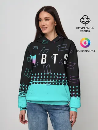 Женское худи / BTS / БТС