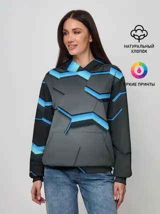 Женское худи / 3D Плиты