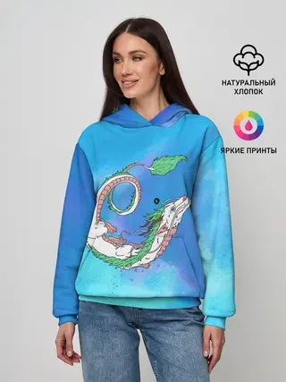 Женское худи / Унесенные призраками Хаку