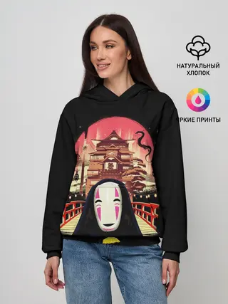 Женское худи / Веселый Каонаси у бань