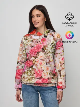 Женское худи / Розы | Roses