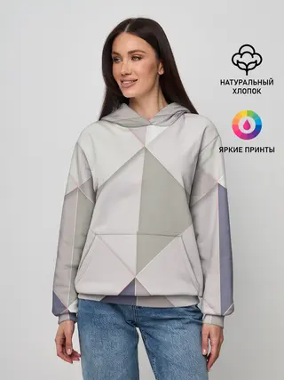 Женское худи / Треугольники