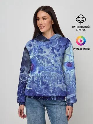 Женское худи / ВИРУС