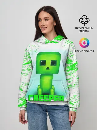 Женское худи / MINECRAFT CREEPER