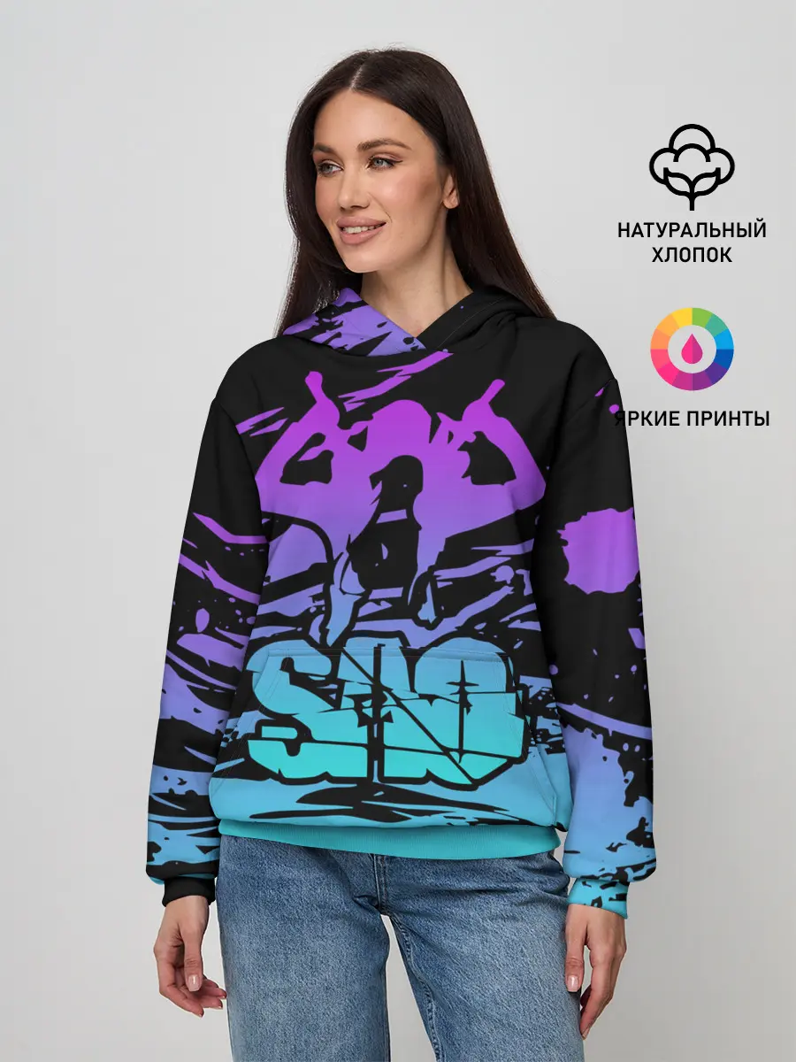 Sword Art Online / Женское худи, 2XS