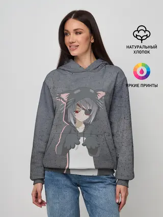 Женское худи / Catgirl sadness