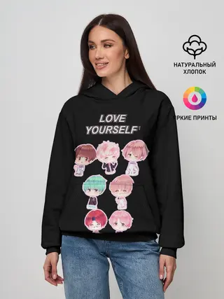 Женское худи / BTS Love Yourself