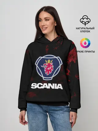 Женское худи / Scania