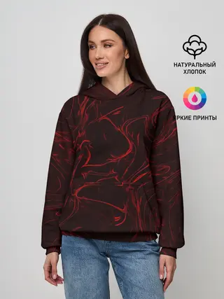 Женское худи / Кровавые разводы