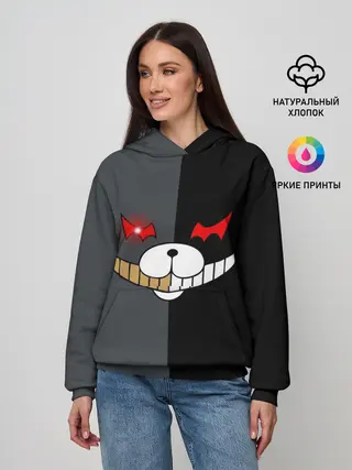 Женское худи / KUROKUMA x MONOKUMA