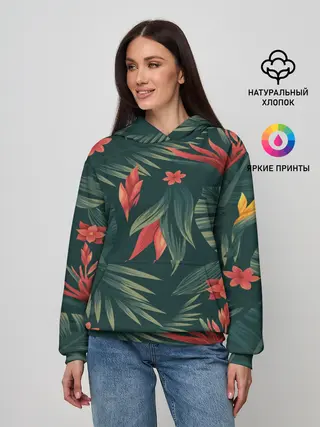 Женское худи / Тропики