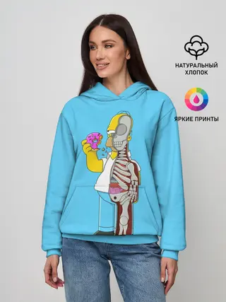 Женское худи / Гомер