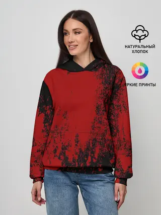 Женское худи / Red blood