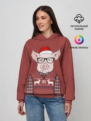 Женское худи / New Year Pig