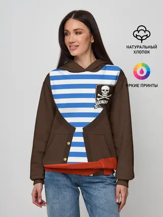 Женское худи / Костюм пирата
